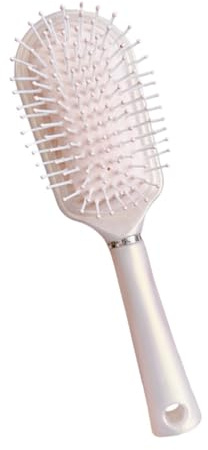 ifundom Massagekamm Haarkamm mit Kunststoffgriff für Haarstyling und Kopfmassage Praktische Damenhaarbürste in Gold Antistatisch und Leicht für Täglichen Gebrauch