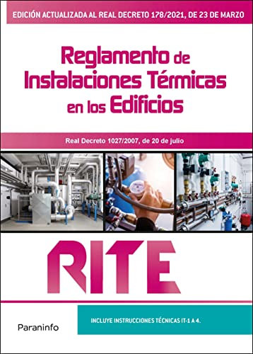 RITE. Reglamento de instalaciones térmicas en los edificios 8.ª edición 2021 (ELECTRICIDAD Y ELECTRONICA)
