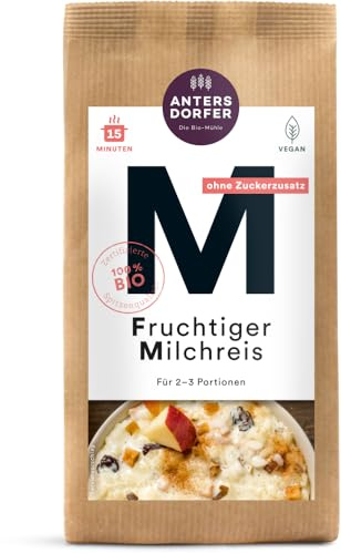 Antersdorfer - Die Bio-Mühle Bio Fruchtiger Milchreis (6 x 150 gr)