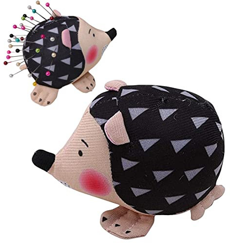 PURBLE Igel-Nadelkissen - Patchwork Nadelhalter Nadelkissen aus weichem Stoff | Crafts Nähnadelhalter für Nähzubehör zu Hause