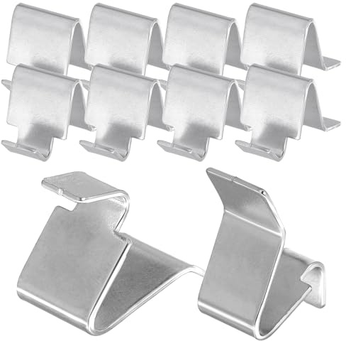 10 Stück Regalbodenträger,Clips Aktenschrank Bodenträger Tablarträger für Schrank Bücherregal Kleiderschrank - Verdickung 9mm
