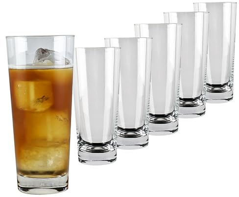 Sauerland GLAS 6er Set Trinkglas Julia 250ml