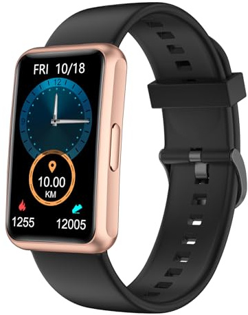 HUAKUA Orologio Contapassi da Polso Senza App Senza Bluetooth Semplice
