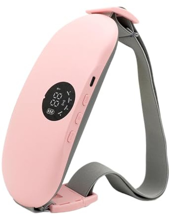 Tragbarer Bauchwärmer Automatisches, ergonomisches Design, gleichmäßige | Wiederaufladbar per USB Bauchwickelgürtel, umschließender beheizter Menstruationsgürtel für Ausruhen, Lese