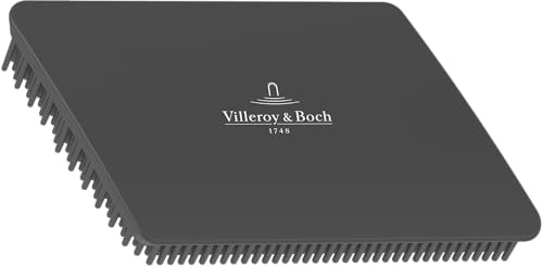 Villeroy & Boch Éponge en silicone Accessoires de cuisine, éponge ergonomique en plastique pour la vaisselle, éponge de cuisine compatible avec le lave-vaisselle, de forme carrée