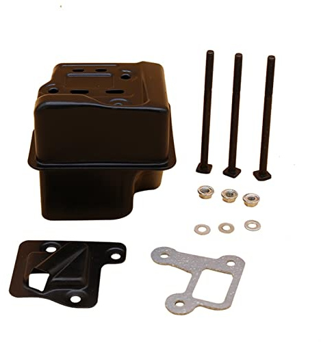 MKVAXR Conjunto de Escape silenciador, for Piezas de Herramientas eléctricas de Motosierra de jardín 029 039 MS 290 MS390 Kit de silenciador para Motosierra