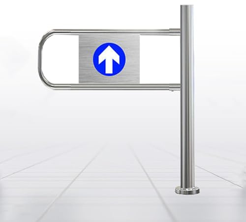 RightDoor 80 Portail automatique à double battant pour supermarchés et entrepôts – Porte d'entrée de sécurité en métal avec fermeture automatique pour bibliothèques, magasins et centres commerciaux