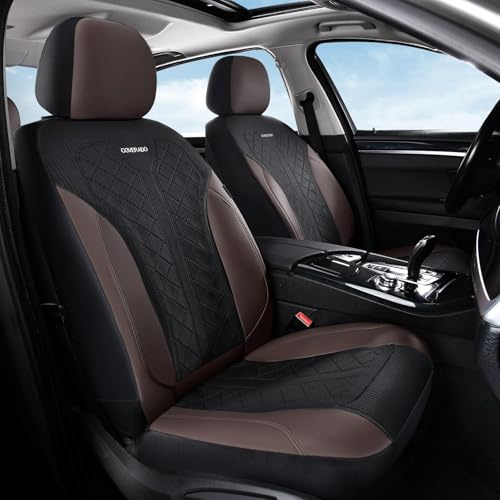 Coverado Automotive Car Seat Cover for 2 Seats,Front Seat Covers, Seat Covers 2-Pack, Driver Car Seat Protectors Universal Fit for Most Vehicles, SUV, Truck, Sedan