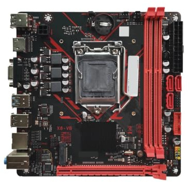 Juego de Placa Base H81 for PC de Escritorio tpm 2,0 Pin con CPU i5 4590 4690 i7 4770 4790 y Memoria DDR3 de 16GB a 1600MHZ(I7-4790)