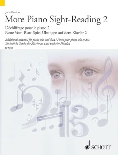 More piano sight-reading 2 vol. 2 piano: Additional Material for Piano Solo and Duet