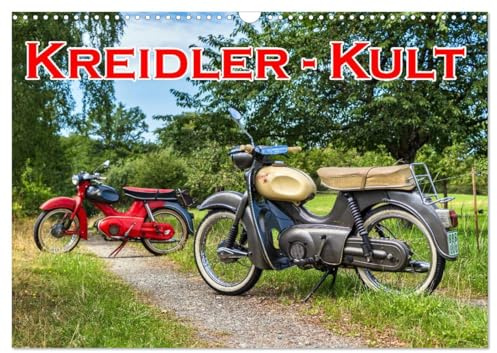 Kreidler-Kult (Wandkalender 2027 DIN A3 quer), CALVENDO Monatskalender: Wunderschöne Kreidler-Mopeds aus den 60er, 70er und 80er Jahren. (CALVENDO Mobilitaet)