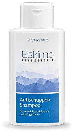 Champú Anticaspa Esquimal 250ml | Cuidado Suave para Cabello y Cuero Cabelludo Sensible | Alivio del Picor | Sin Colorantes ni Fragancias