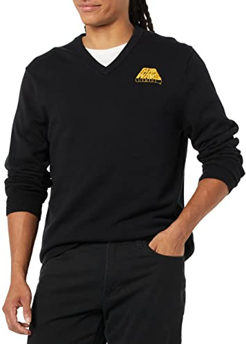 Amazon Essentials Disney | Marvel | Star Wars Jersey con Cuello de Pico Hombre, Logotipo de Star Wars, XL