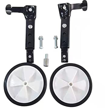 DFZ Fahrradstützräder Hochleistungs-Fahrradstabilisatoren Hilfsräder for Kinderfahrräder Kinderfahrräder (Color : Noir)