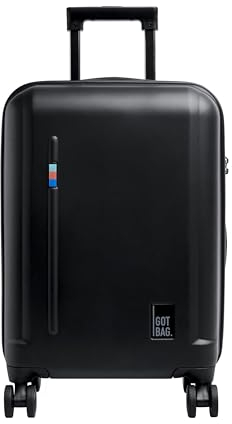 GOT BAG Koffer RE:Shell Cabin aus Ocean Impact Plastic | Handgepäck Koffer mit gepolsterter 17 Laptoptasche praktischer Innenaufteilung | 36 Liter Füllvolumen Koffer Hartschale