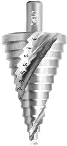 CYLBAQ - Set di punte per trapano a gradini in HSS, 5 – 35 mm