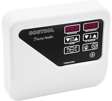 Digitale Externe Saunasteuerung mit 2 Modi Saunaofen External Einstellbare Temperatur 40-105 ° C Saunaofen Steuerung für 3-9 KW Saunaöfen