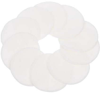 FOMIYES Wiederverwendbare Baumwolle Wattepads 8cm Sanfte Make up Entferner Pads Waschbar Für Hauttypen Gesichtspflege Reisezubehör