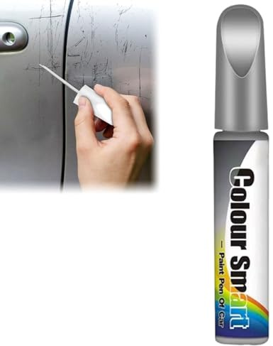 Rakiuty Auto Lackstift, Auto Kratzer Reparatur Stift, Lack Reparatur, Kratzer Reparaturstift (Silber)