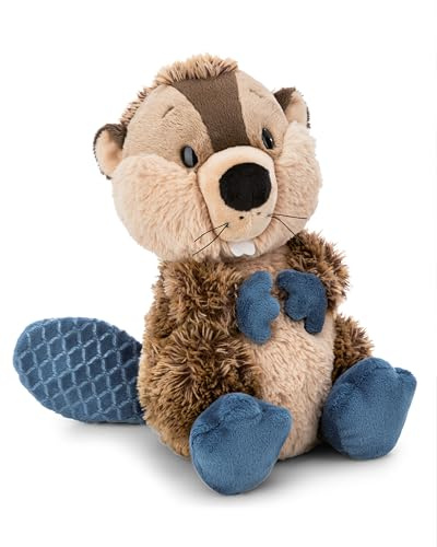 NICI Kuscheltier Biber Harry Woodsnacker 30cm - braun - Weiches Plüschtier – niedliches Stofftier zum Kuscheln & Spielen – tolle Geschenkidee für Kinder & Erwachsene - 62270