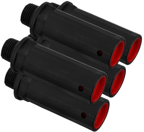 SHINEOFI 5 Stück Entlüftungskappen Für Luftkompressoren Zubehör Ölentlüftungsstange Aus Robustem Material Kompatibel Mit Kolbenluftpumpen Schutz Vor Ölspritzern Einfach Installierbar