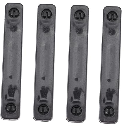 HOMSFOU Clip Magnetica per Zanzariera 4 Pezzi per Finestra e Balcone, Fissaggio Forte senza Forare Adesivo senza Traccia in Plastica e Ferro