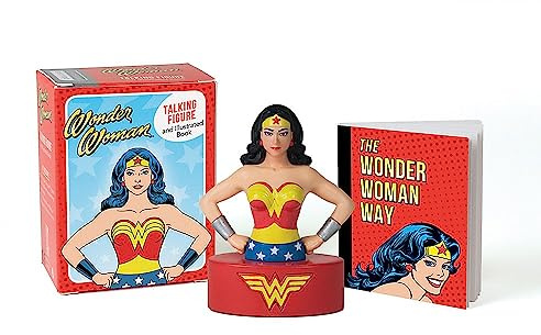 Wonder Woman Talking Figure and Illustrated Book (RP Minis)