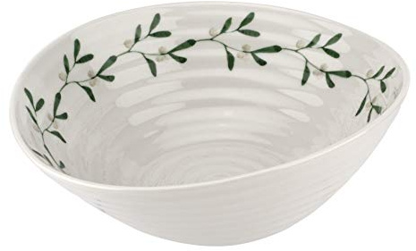 7.5 Cereal Bowl S/4 Mistletoe
