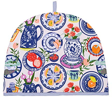 Ulster Weavers Teewärmer – Mediterrane Teller, mehrfarbig