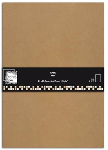 DRAEGER PARIS 1886 Toga ppk200 24 Blatt Vereinten Kraftpapier 21 x 30,5 x 0,5 cm