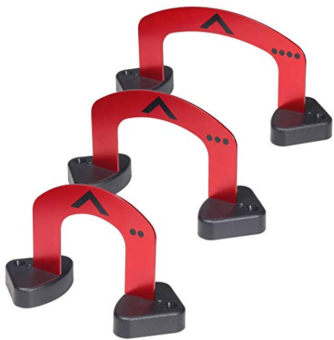 GoSports Align Putting-Tore, Übungsset, mit 3 Premium-Metalltoren (5 cm/7,5 cm/10 cm), Verwendung auf dem Green oder zu Hause