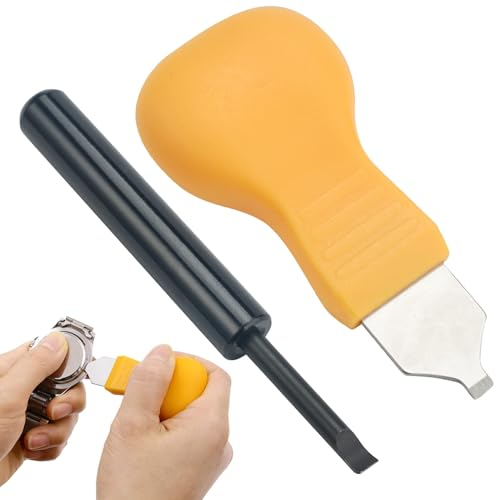 2 Stück Uhrendeckelöffner Batteriewechsel,Uhrenöffner Werkzeug Set,Reparaturwerkzeug Uhrengehäuseöffner,Uhrengehäuseöffner,Uhr Batteriewechsel Werkzeug für Verschiedenen Größen Armbanduhren Uhr