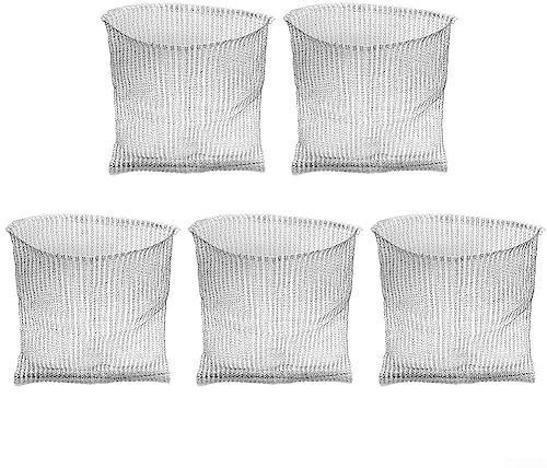 DAZZLEEX 5 Stück Wurzelschutz Gopher Proof Drahtkorb Maulwurf und Wühlmaus Mesh Draht Baske Weich Zum Schutz Pflanzen 25 x 23 cm