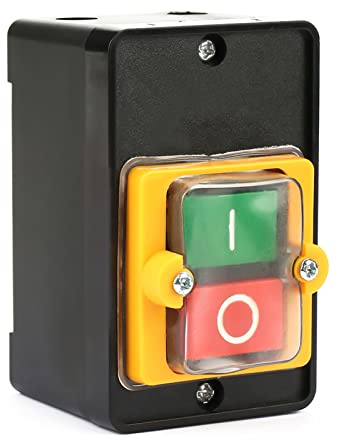 Druckknopfschalter EIN/AUS-Schalter AC220V/380V 10A Wasserdichter EIN/AUS-Druckschalter