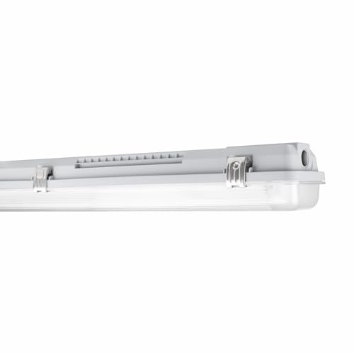 LEDVANCE LED Feuchtraumleuchte Feuchtigkeitsdicht Gehäuse Performance | Geeignet Für 2x150cm LED Röhre