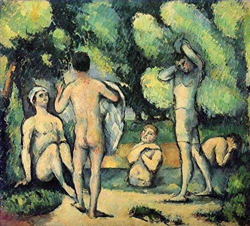Toperfect Gemälde Badegäste 1880 Paul Akt Ölkunst auf Leinwand, Berühmte Kunstwerke 02, €50-2000 Handgemalt von Lehrern der Kunstakademien