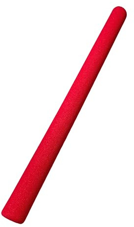 TEKKA BUDO Escrima Stick 50 cm Schaumstoffbezug blau, rot oder blau-schwarz - Safety Soft Stick - Ju Jutsu SV Waffenabwehr Trainingsstock