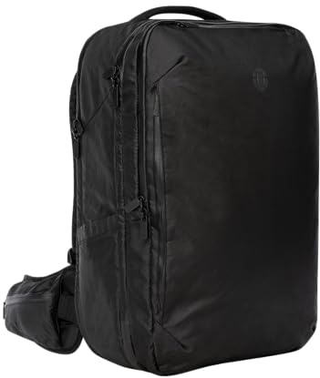 Tortuga 40L Travel Backpack, Black - Large Carry-On Travel Backpack for Men and Women - Easy to Pack and Airline-Approved Bag, Black, 40L US, Pro