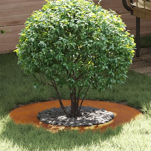 Générique Bac à Fleurs en Acier corten Acier corten Moyen,Pots & Cache-Pots,7.5KG-873689