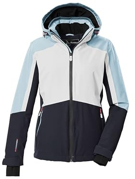Killtec Damen Ksw 28 Wmn Ski Jckt Skijacke/Funktionsjacke mit abzippbarer Kapuze und Schneefang