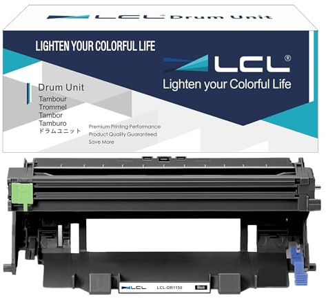 LCL DR1150 Unidad de Tambor Compatible para Brother DR1150 DR-1150 Unidad de imágenes Compatible para Brother HL-L1240W HL-L1242W DCP-L1640W DCP-L1660W (Negro)