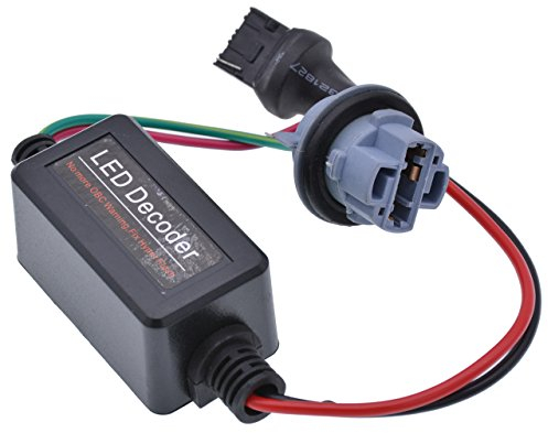 KATUR Auto LED Decoder 7440 Canbus Warnfehlerunterdrücker Blinker Licht Lampe Anti Flackern Lastwiderstand Set (2 Stück)