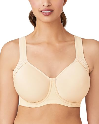 Wacoal Dam Demi & Balconette sport-bh, Sand, 75D