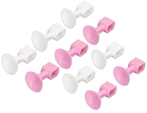 10Pcs Washer Door Prop Rubber Dishwasher Parts Accessories Doors Washing Machine Door Holder, Keep Front Load Washer Door Open and Dry to Prevent Odor Fits Most Washing Machines