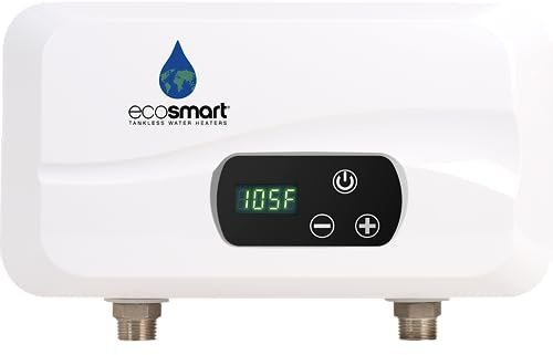 EcoSmart POU 6T 6.5kW 240v Thermostatic Point of Use Tankless Electric Water Heater