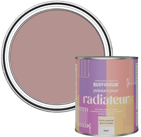 Rust-Oleum Pink Heat Resistant Radiator Paint in Matt Finish - Heartfelt 750ml