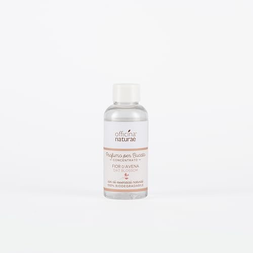 Officina Naturae | Wäscheparfüm mit Haferblüten, frischer und umhüllender Duft, 100 % biologisch abbaubar und zertifiziert nach AIAB Bio Öko, Reinigungsmittel, 100 ml