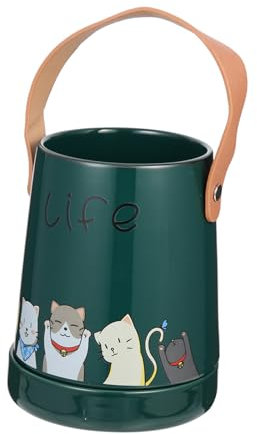 COLLBATH Organizer Per Cucina Con Per Sgocciolare e Bacchette Design Cartoon Per Utensili Da Tavola