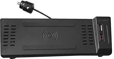 Pizgear Auto Drahtloses Ladegerät Getränkehalter Verkleidung Innenzubehör Telefon 11 Ladepanel, for, for Mercedes-Benz, for W212 E-Klasse 2012-2015 Ladepad für Fahrzeugtelefone