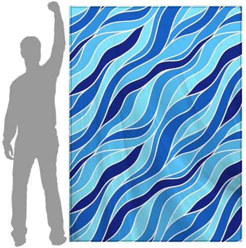 LXTOPN Strandtuch XXL 200x145cm, Mikrofaser Strandtuch Damen Groß Handtuch Sandfrei Badetuch, Stranddecke Damen Strandhandtuch